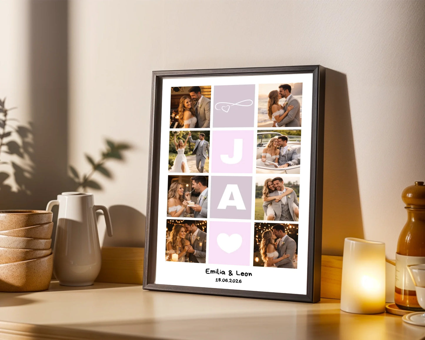 JA Posterdesign – Personalisierung mit eigenem Foto und Text