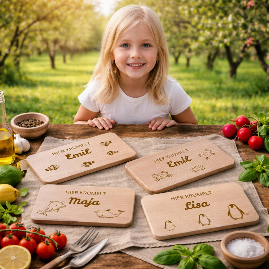Frühstücksbrettchen (4 Bundle Meerestiere 5 X)