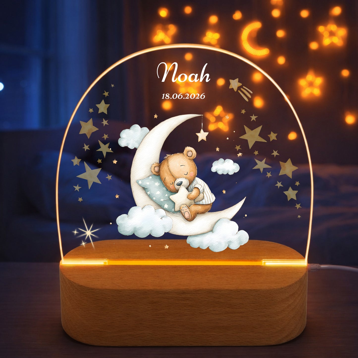 Nachtlichter Bundle 1 schlafende Tiere