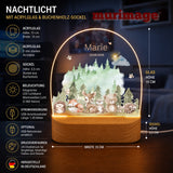 Nachtlichter Tiere im Wald