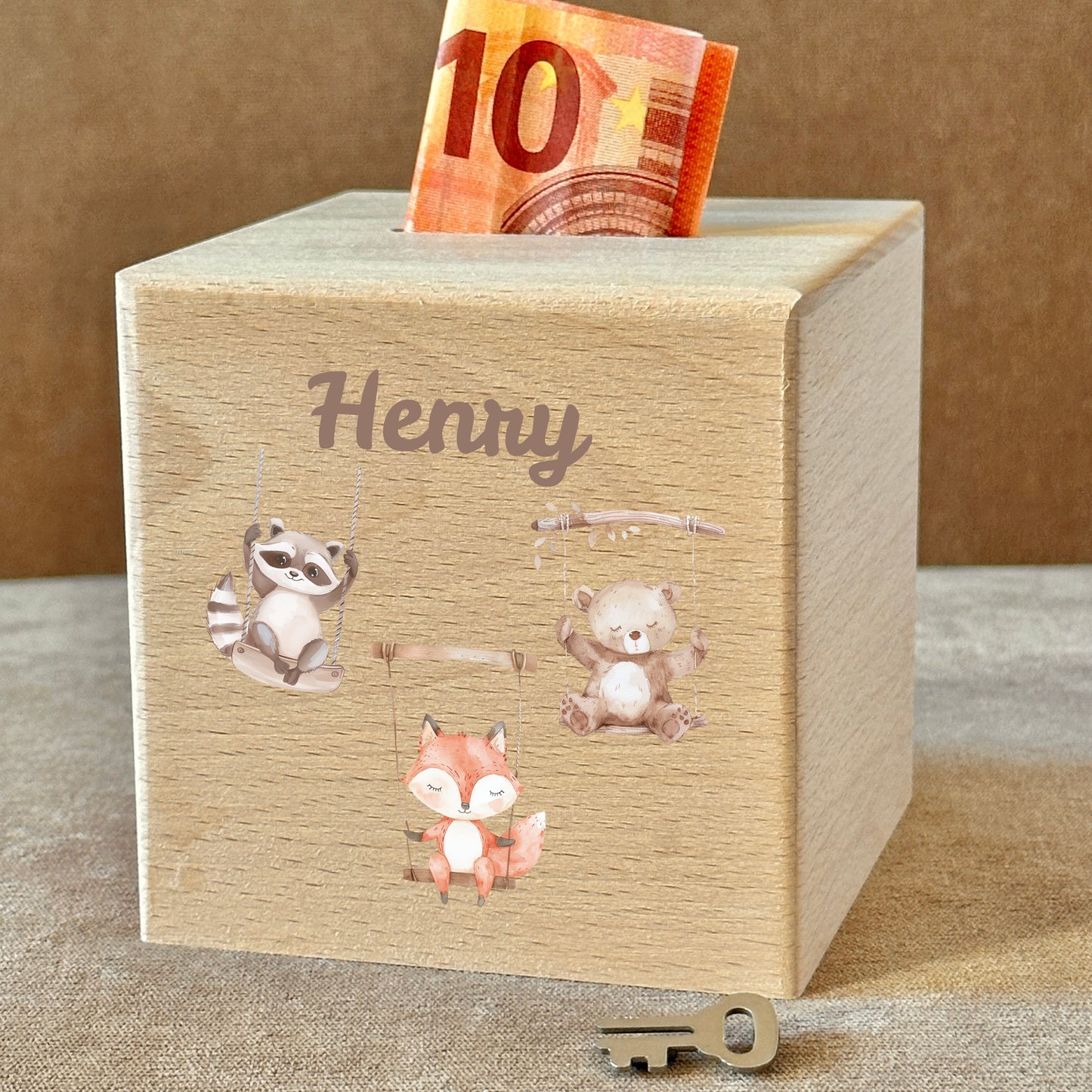 Spardose Holz Bundle 5